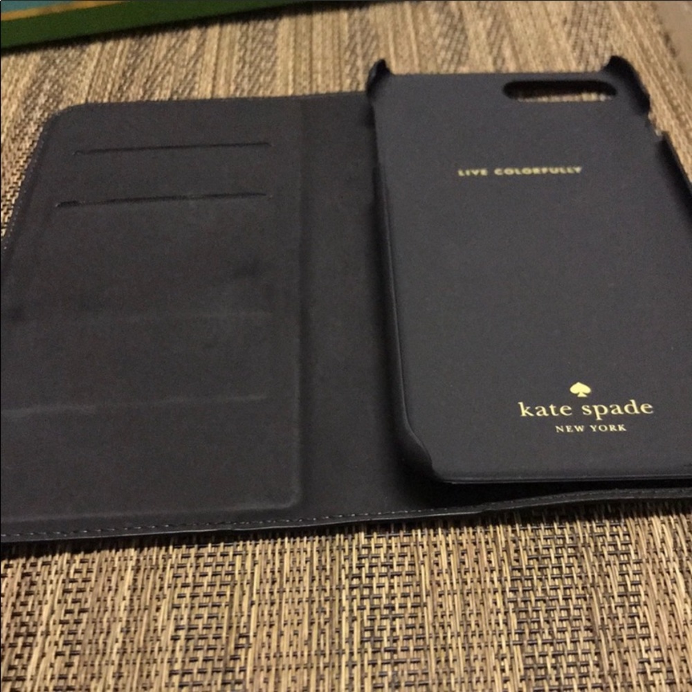 Kate Spade Leather Wrap Folio